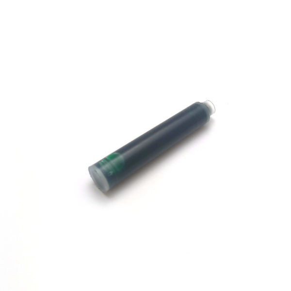 Pack of Green Fountain Pen Ink Cartridges for Rosetta
