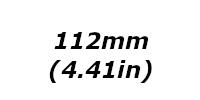 112mm (4.41in)