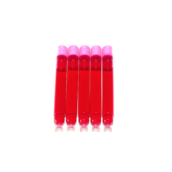 Pack of 10 Pink Slim Ink Cartridges For Slim 5280 Fountain Pens