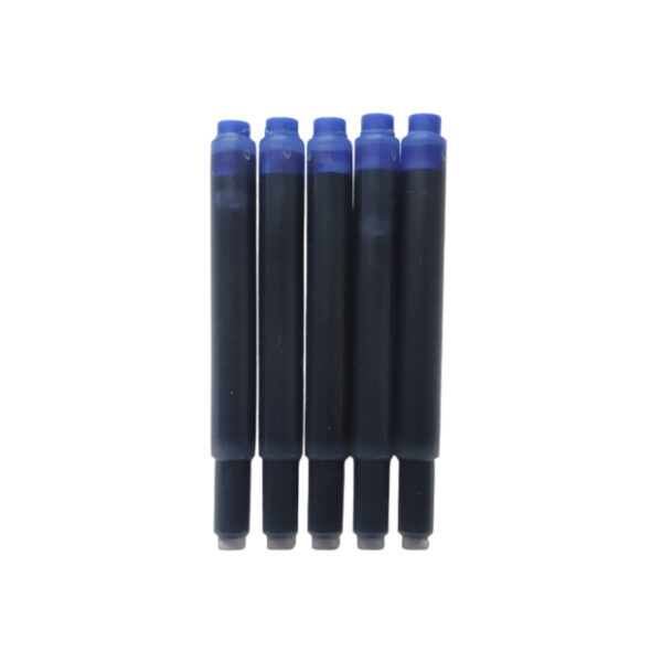 Pack of 5 Blue Deluxe Ink Cartridges For Beiluner Fountain Pens
